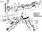 Bosch 0 607 350 184 ---- Pneumatic Vertical Grinde Spare Parts